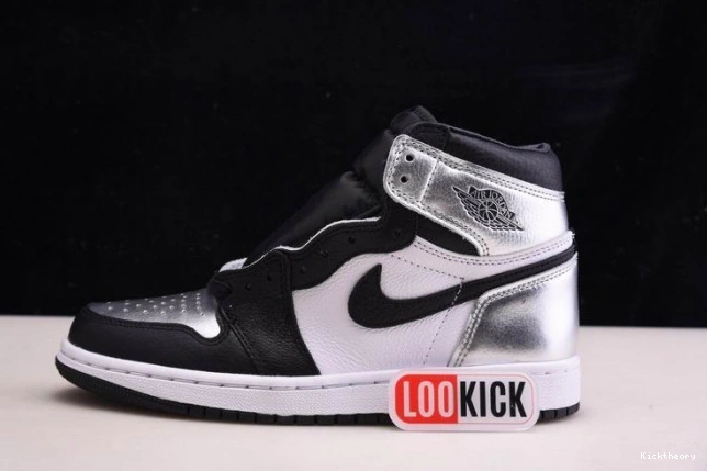 Kick Theory SILVER 1 WMNS HIGH CD0461-001 TOE JORDAN AIR OG 0803